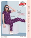 Vol Bb 584 Shinker Summer Special Collar Hosiery Cotton Night Suit Wholesale Online
